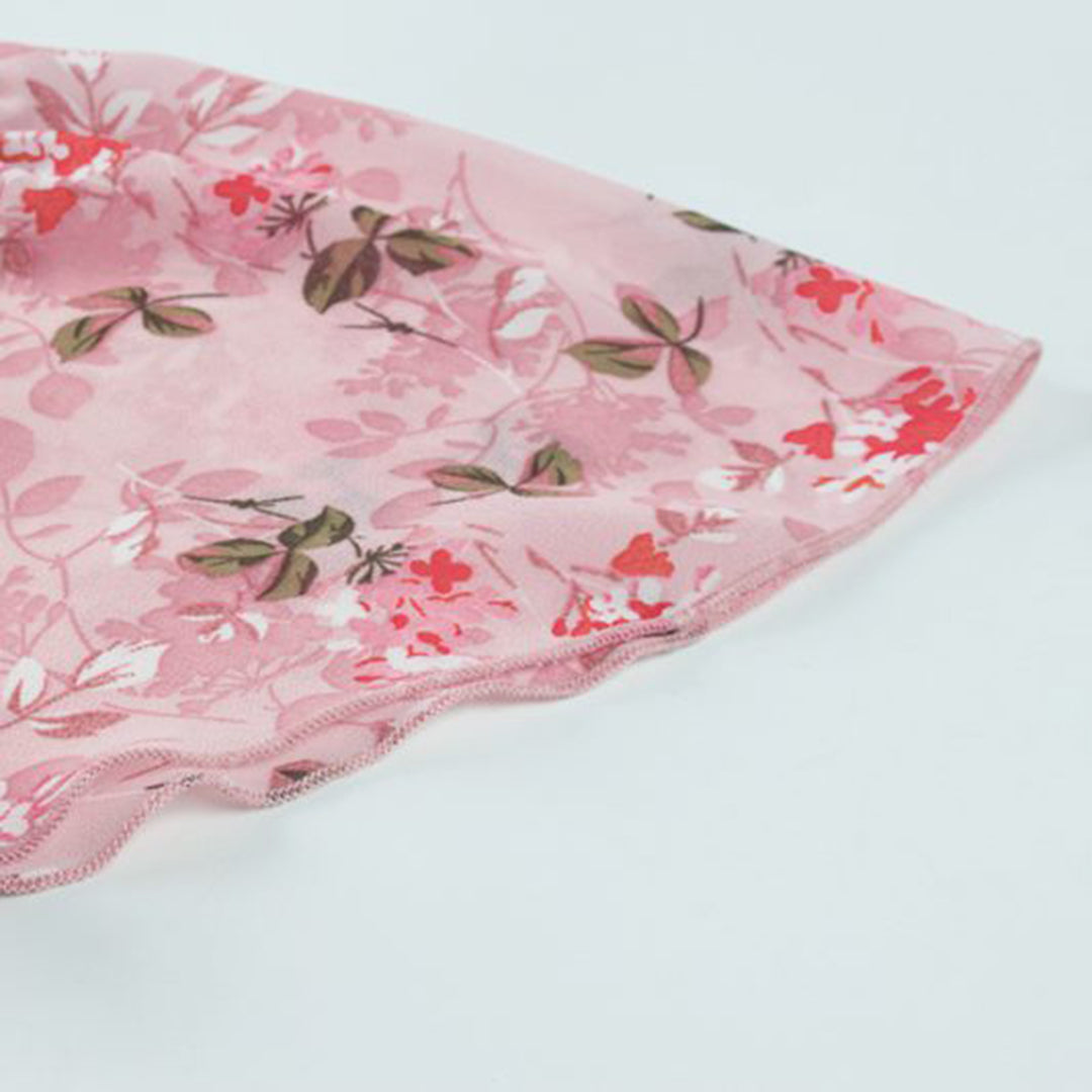 CLIODHNA - Summer Floral Mini Dress