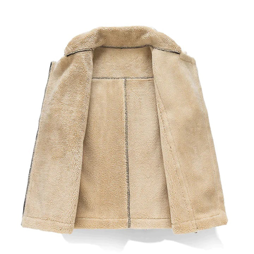 CHARLOTTE - Lightweight sherpa vest for summer