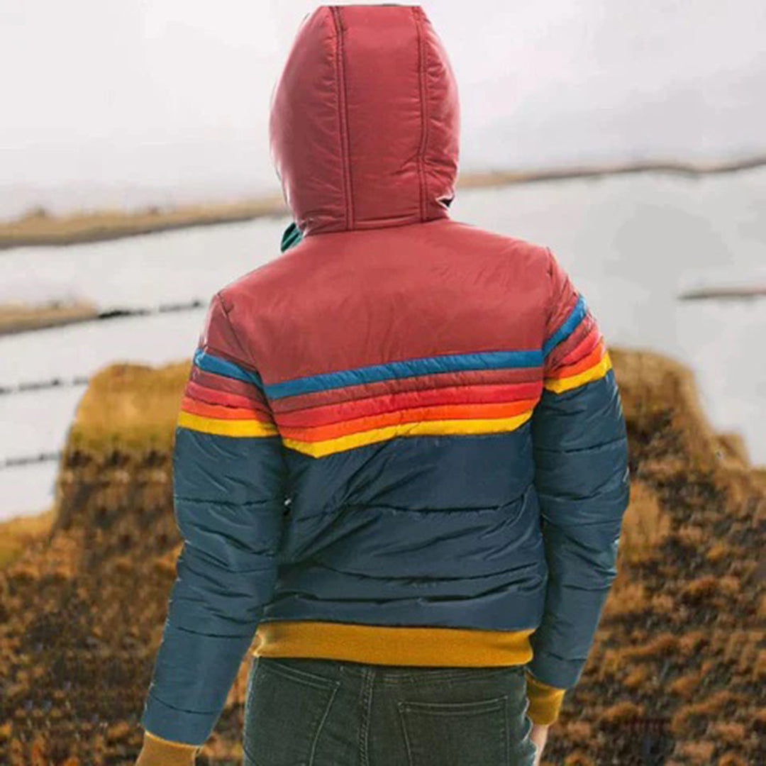 AVA - Cosy jacket with hood for women