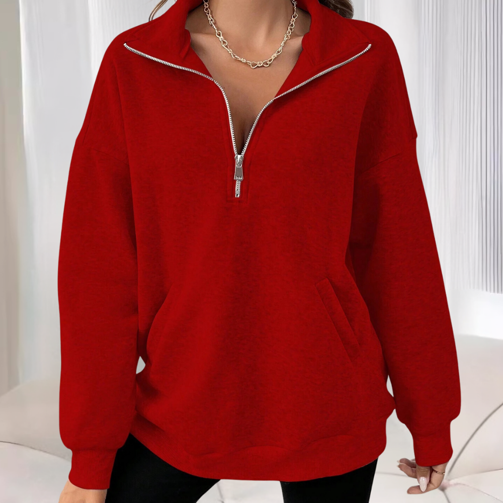 AMANDA - Luxe Summer Sweatshirt for Women