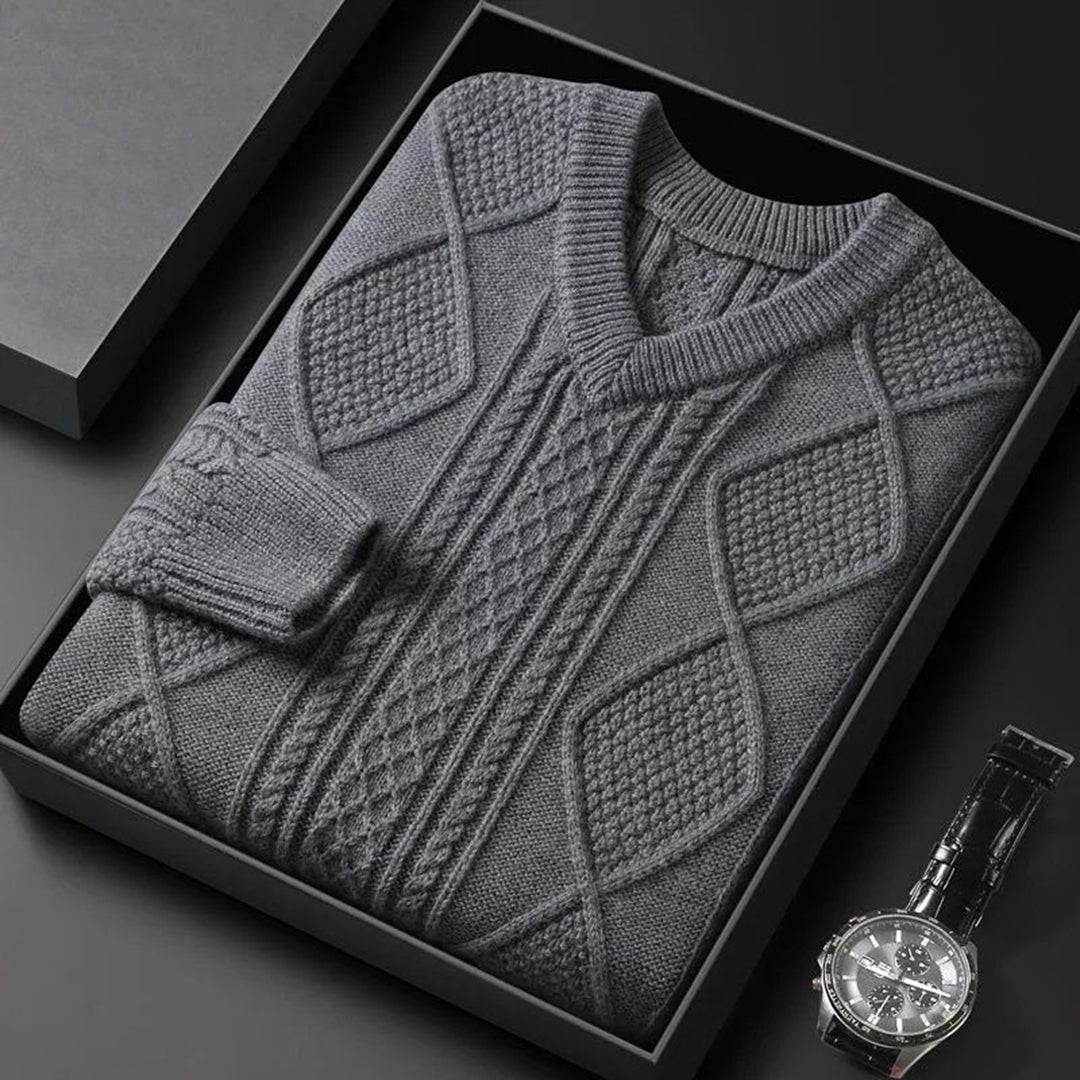 BENJAMIN - Lightweight knitted jumper for men, perfect for spring and summer