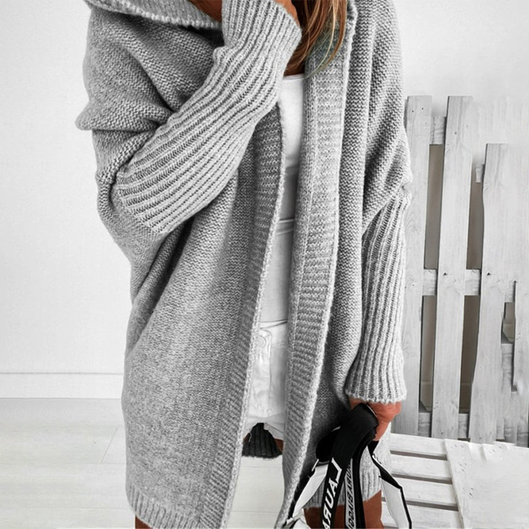 LARISA - Lightweight summer cardigan with hood