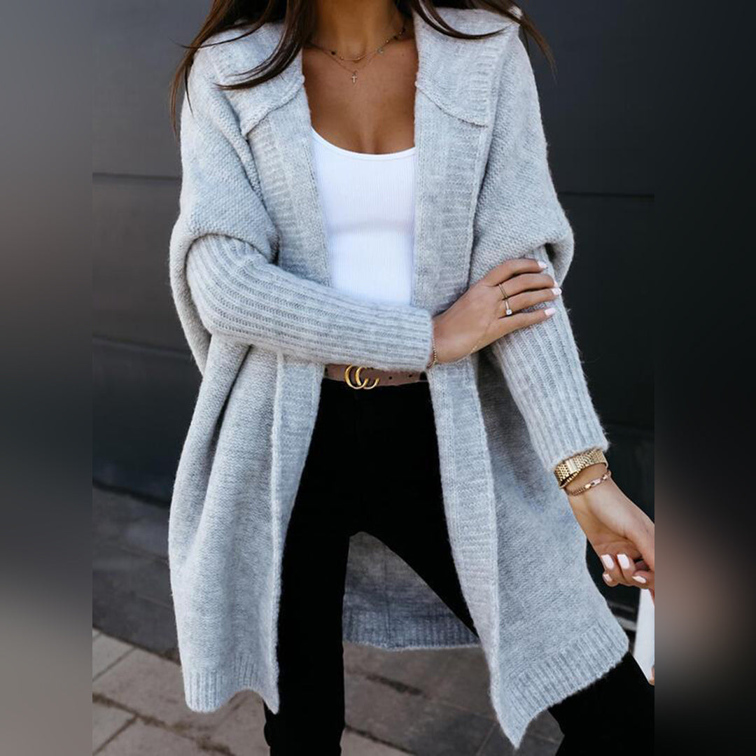 LARISA - Lightweight summer cardigan with hood