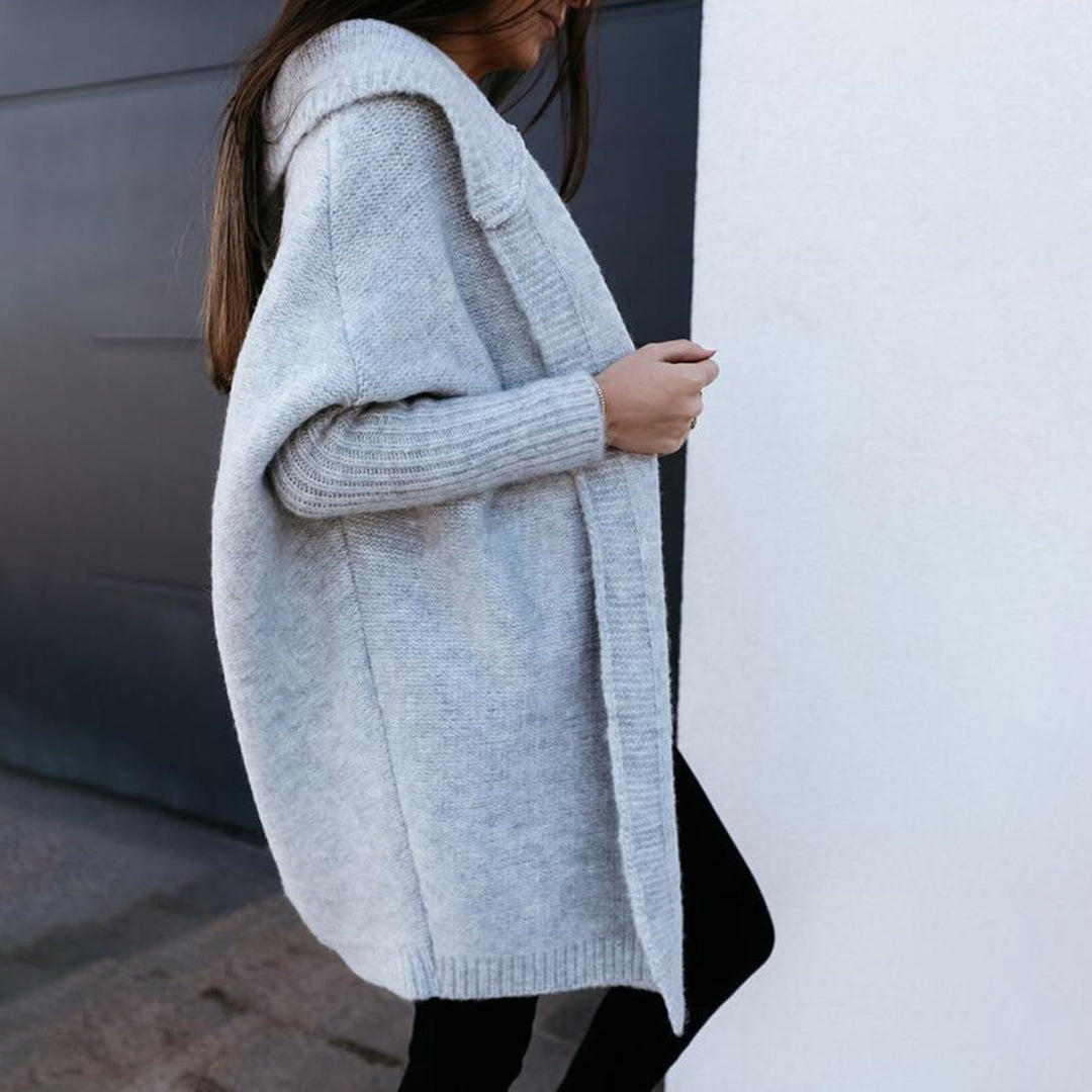 LARISA - Lightweight summer cardigan with hood