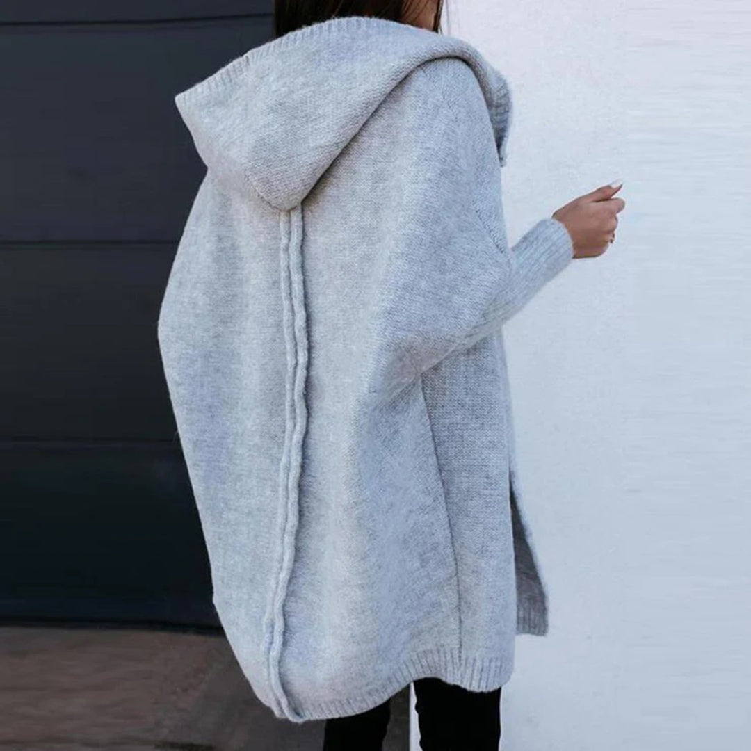 LARISA - Lightweight summer cardigan with hood