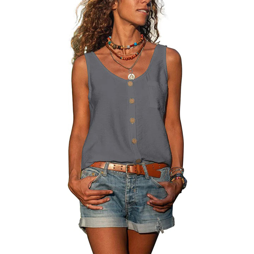 WILLA - Summer Casual Sleeveless Top