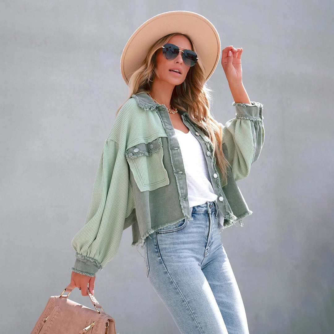 Zeitlose Leinenjacke