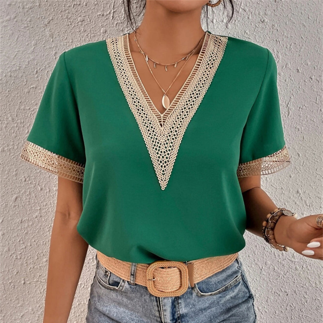 TANJA - Elegant ladies' t-shirt for summer