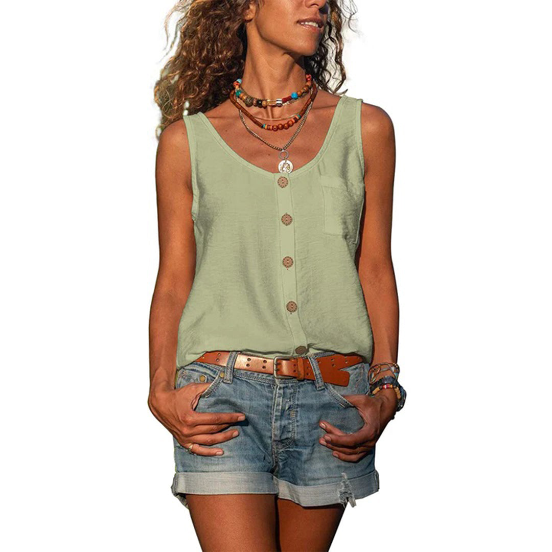 WILLA - Summer Casual Sleeveless Top
