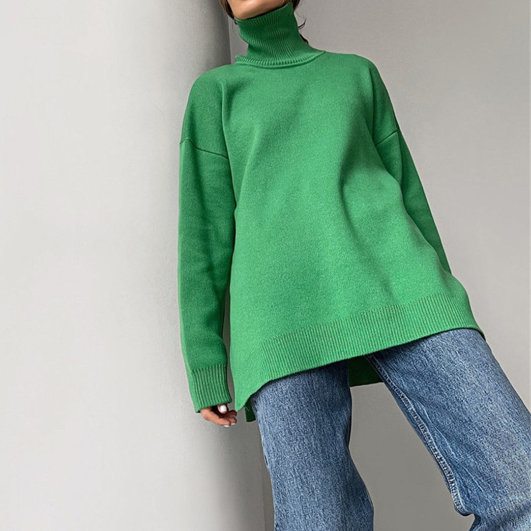 AALIYAH - Stylish Side Split Summer Sweater