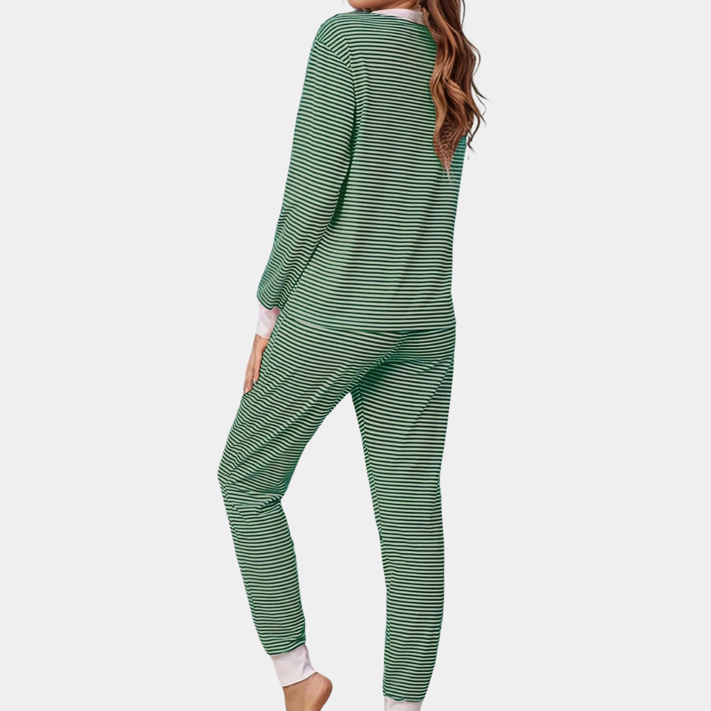 ALUNA - Trendy Summer Pyjama Set for Women