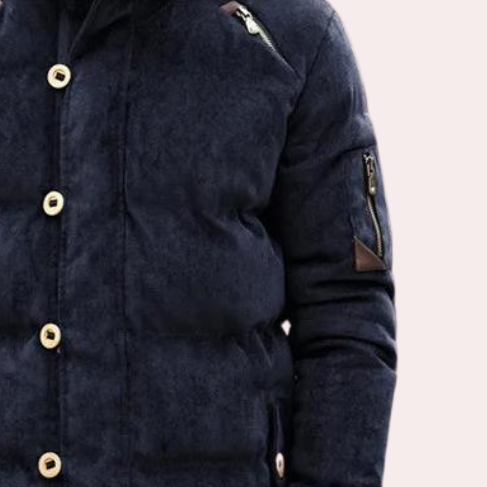 STEVEN - Luxe Hooded Coat for Men
