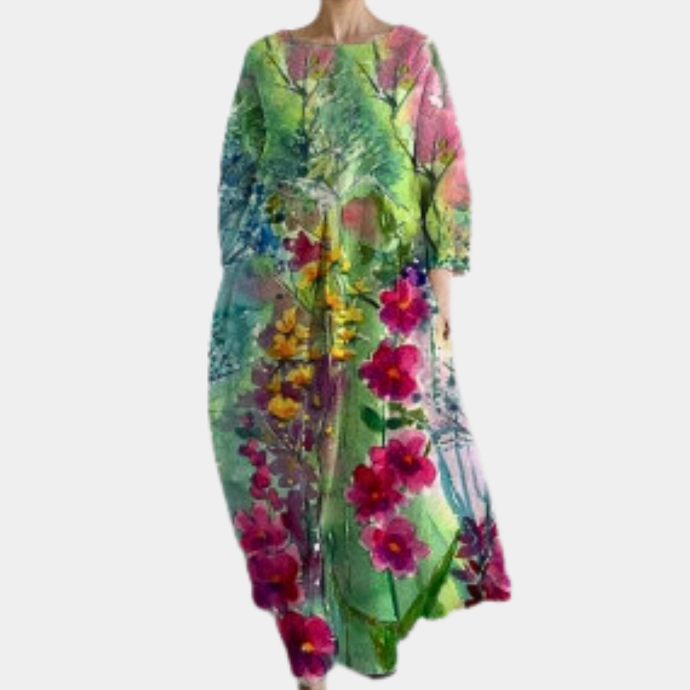 Colourful Summer Casual Women's Dress
