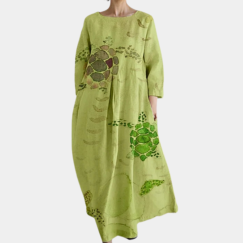 Colourful Summer Casual Women's Dress