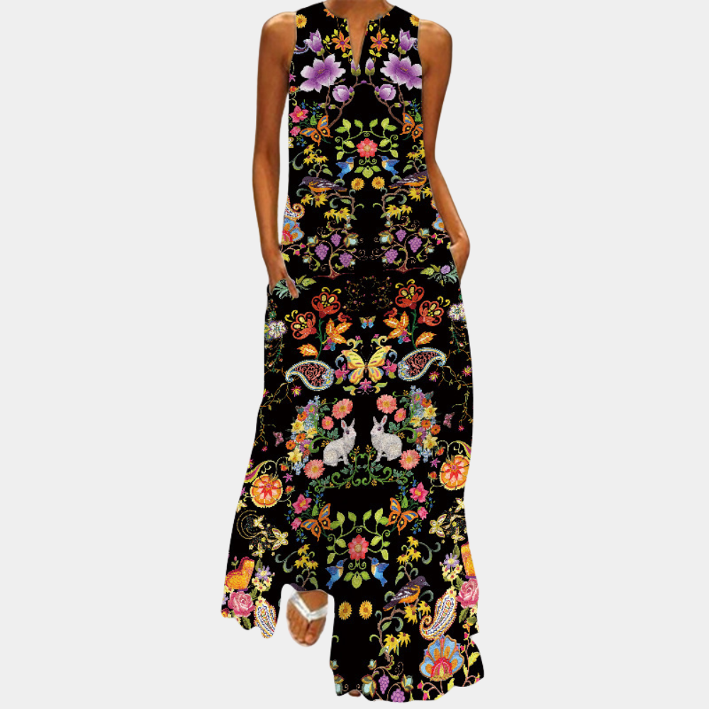 Colourful Summer Dress for Women