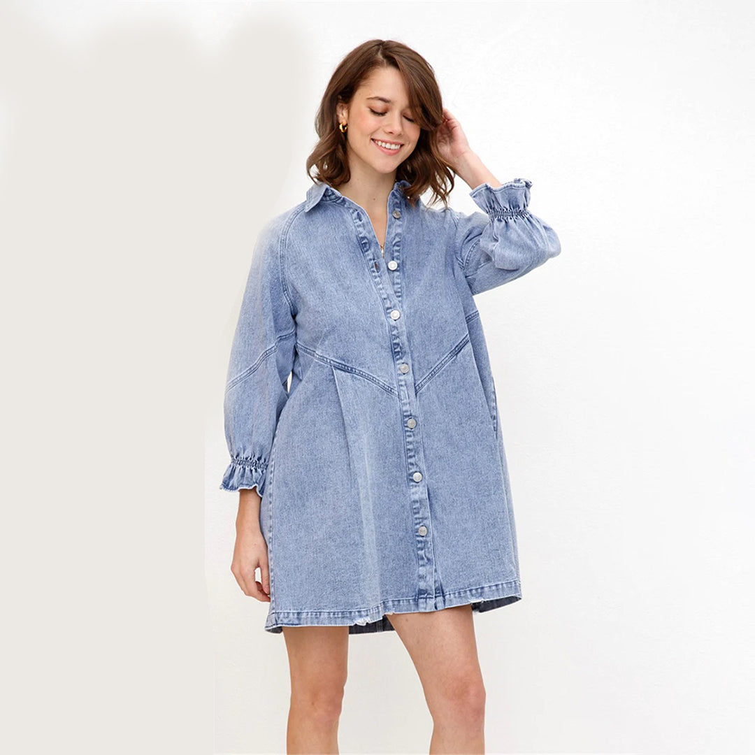 AMAYAH - Comfortable Summer Shirt Dress