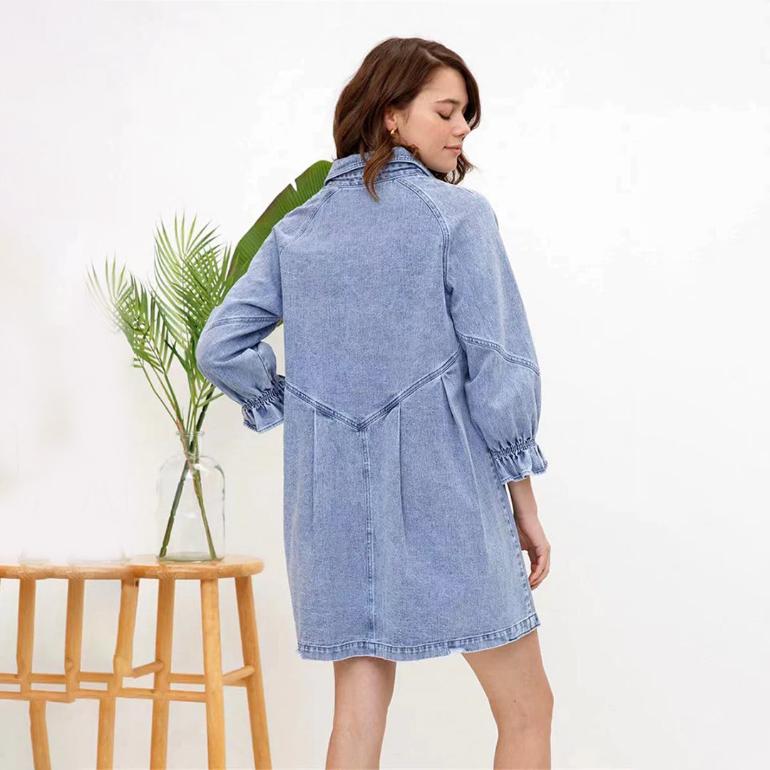 AMAYAH - Comfortable Summer Shirt Dress