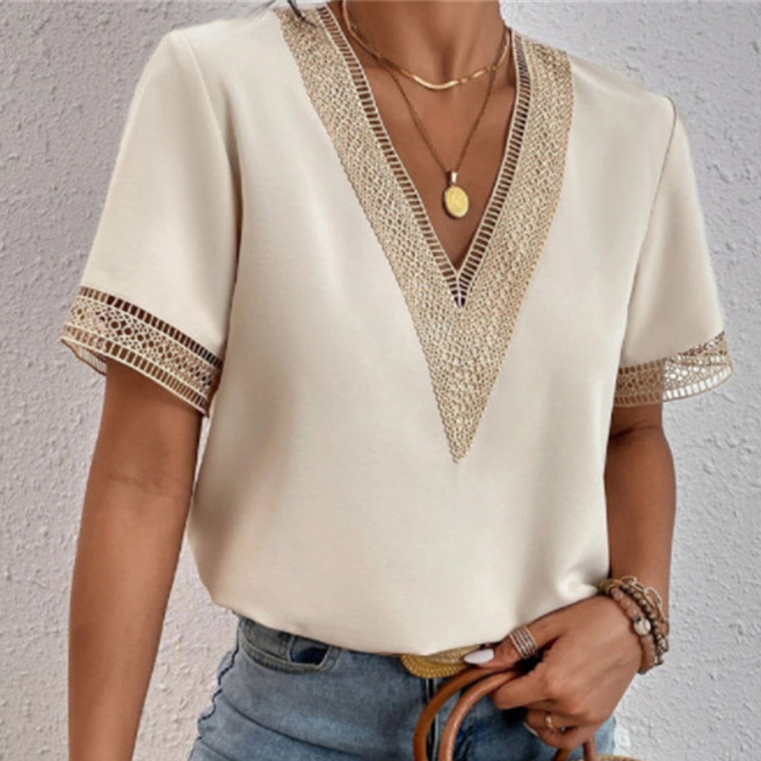 TANJA - Elegant ladies' t-shirt for summer