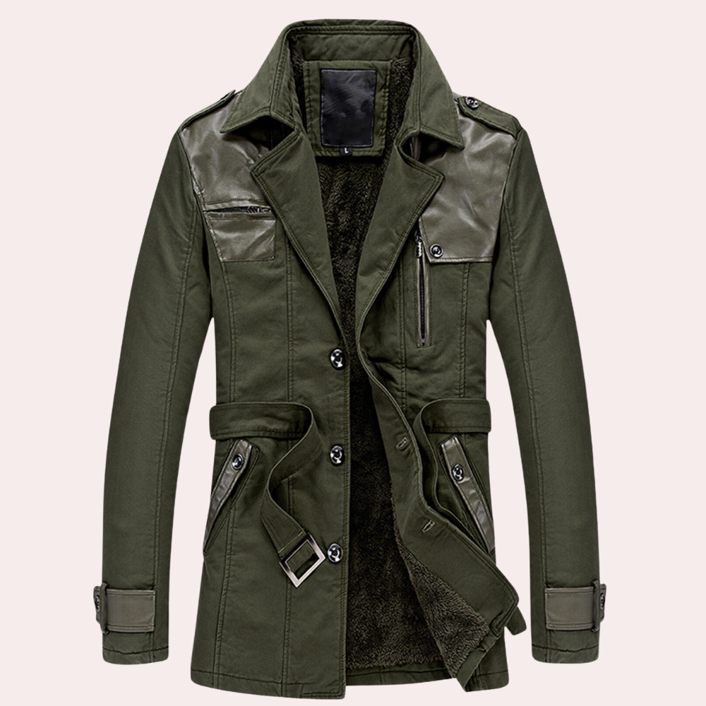 YVAN - Light Summer Trench Coat for Men