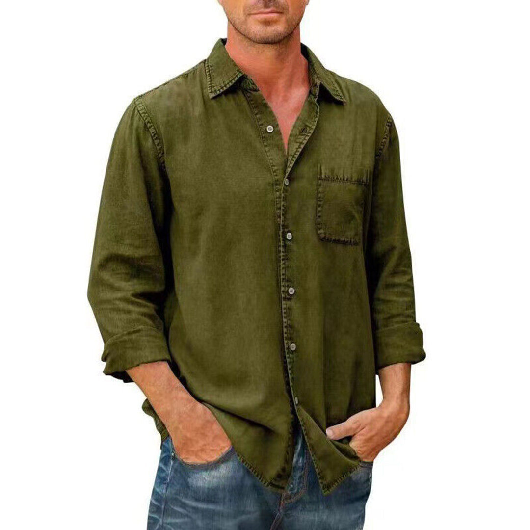 CARMINE - Comfortable casual summer shirt
