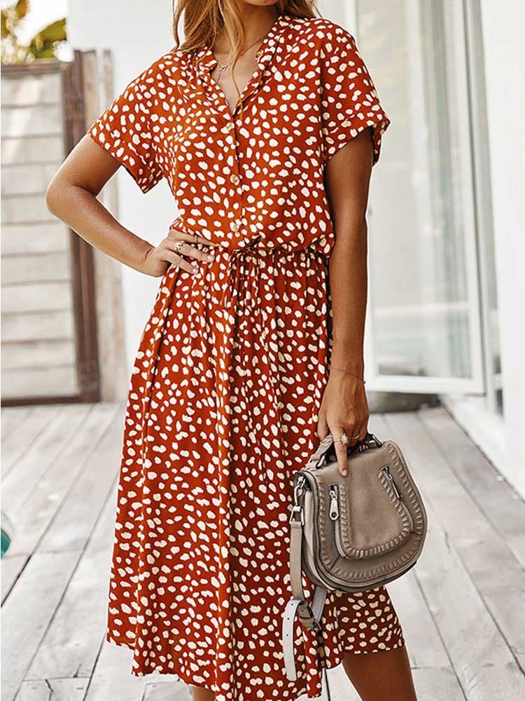 Skye - Dotted Summer Dress for Sunny Days
