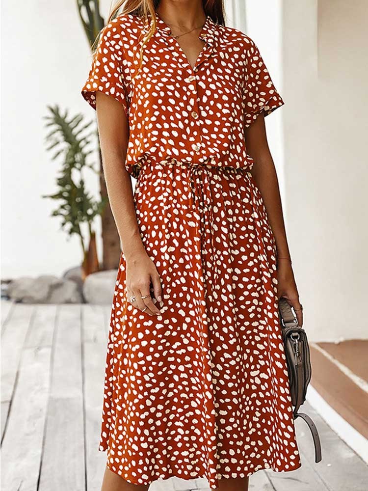 Skye - Dotted Summer Dress for Sunny Days