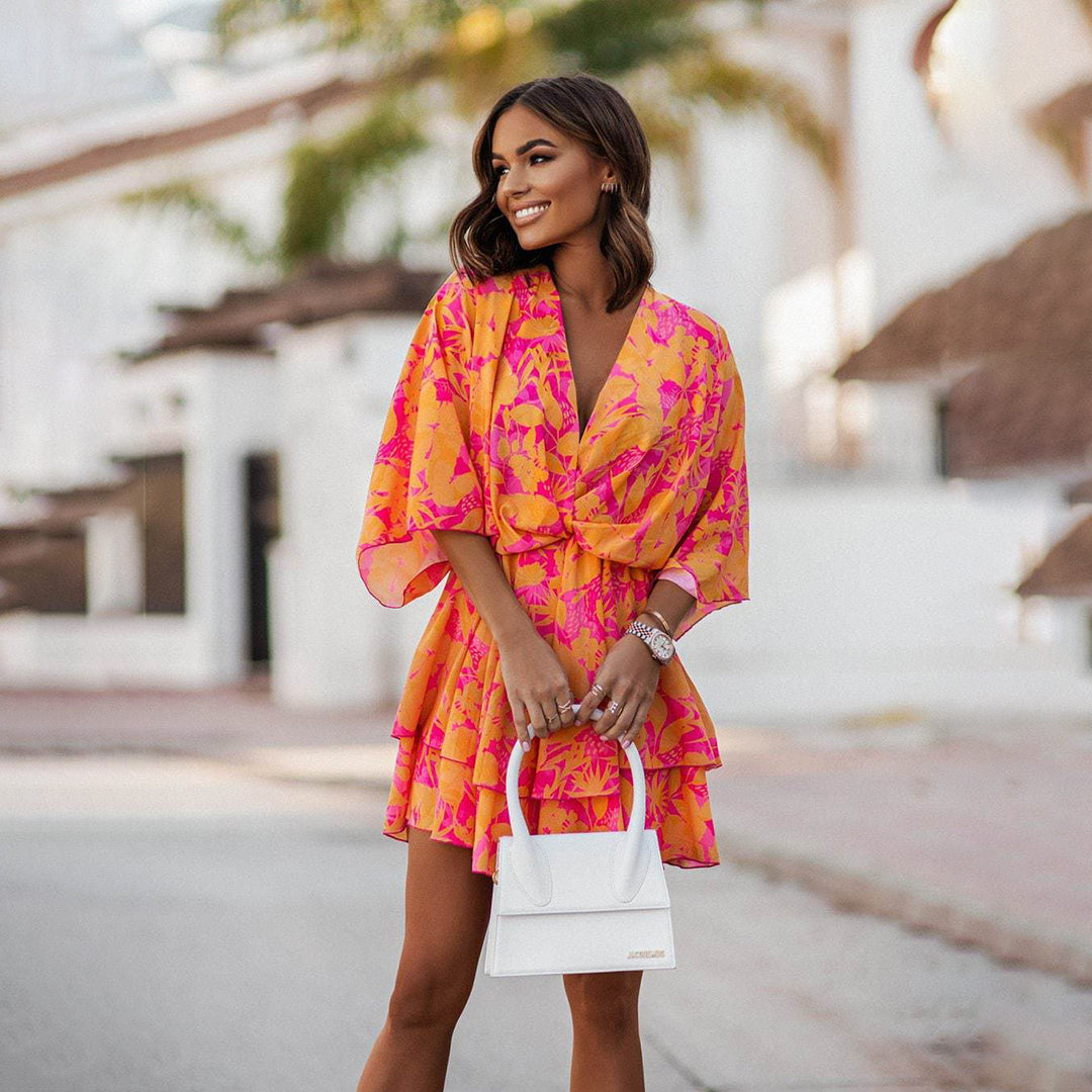 ANNALISE - Elegant Summer Mini Dress