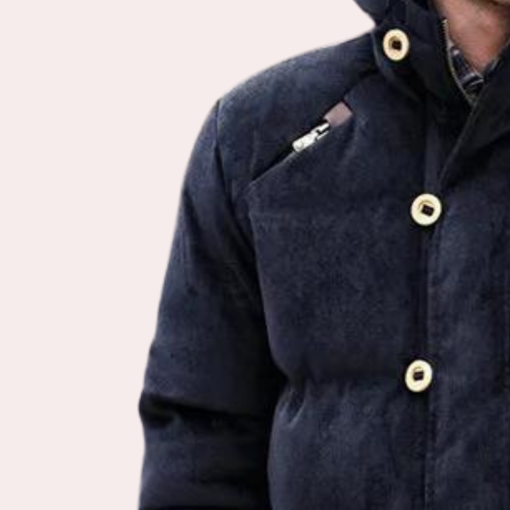 STEVEN - Luxe Hooded Coat for Men