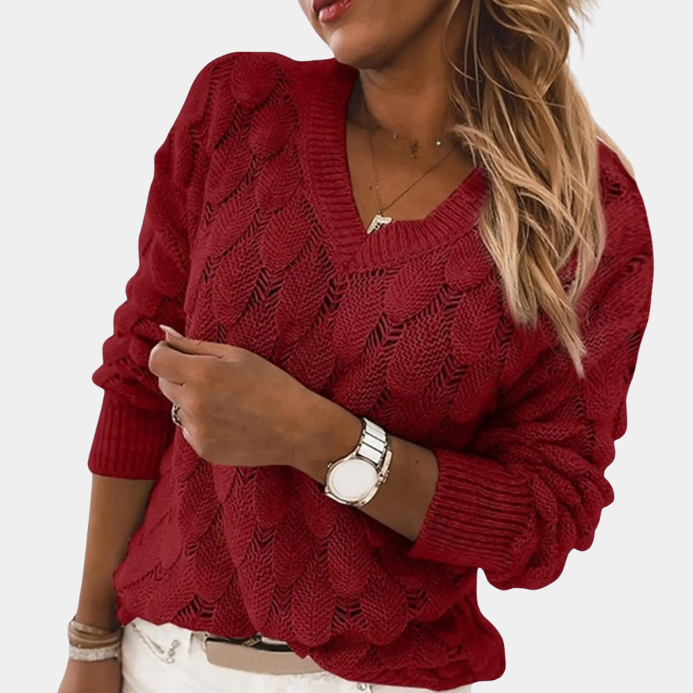Sophies - Essential Knitted Ladies' Jumper for Spring and Summer