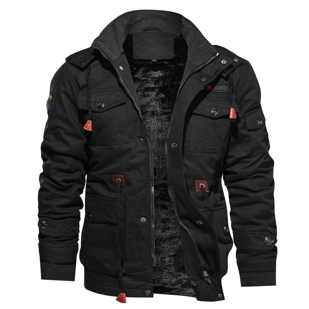 Survival - Lightweight Summer Bomber Jacket with Hood for Men