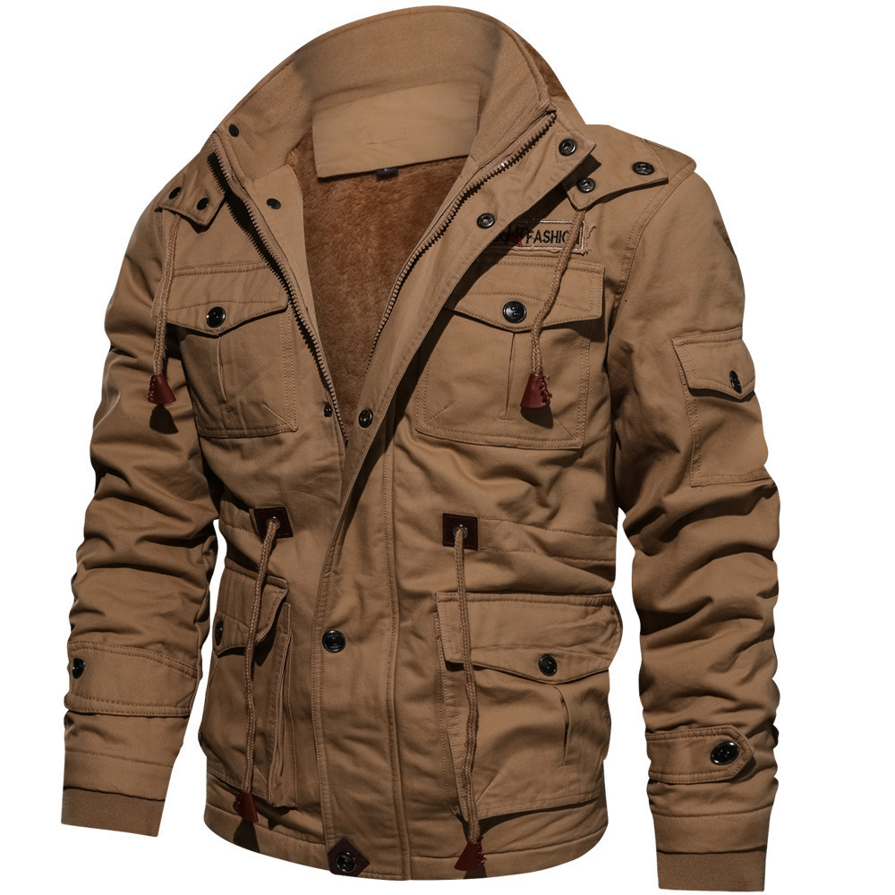 Survival - Lightweight Summer Bomber Jacket with Hood for Men
