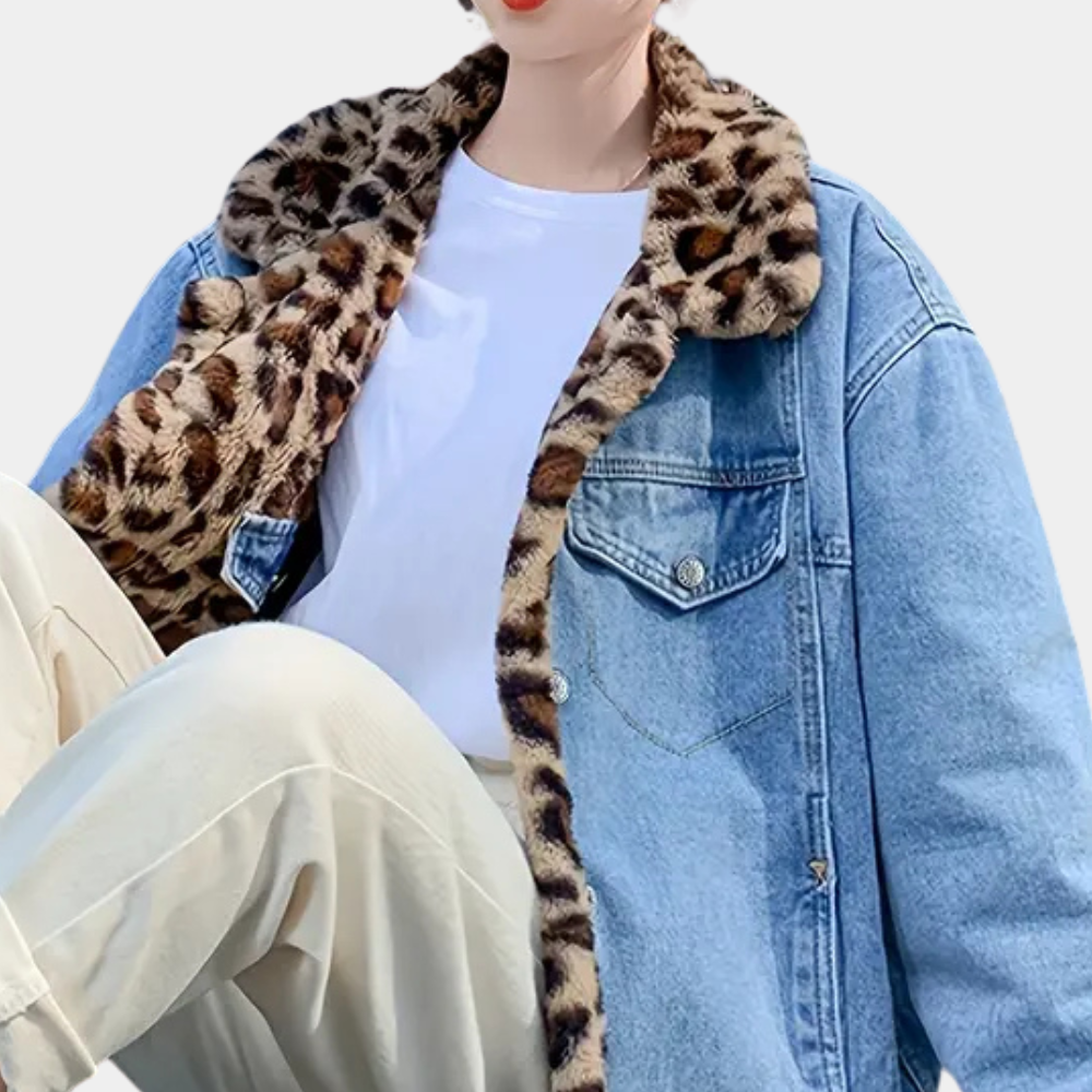CALISSA - Trendy Denim Summer Jacket for Women