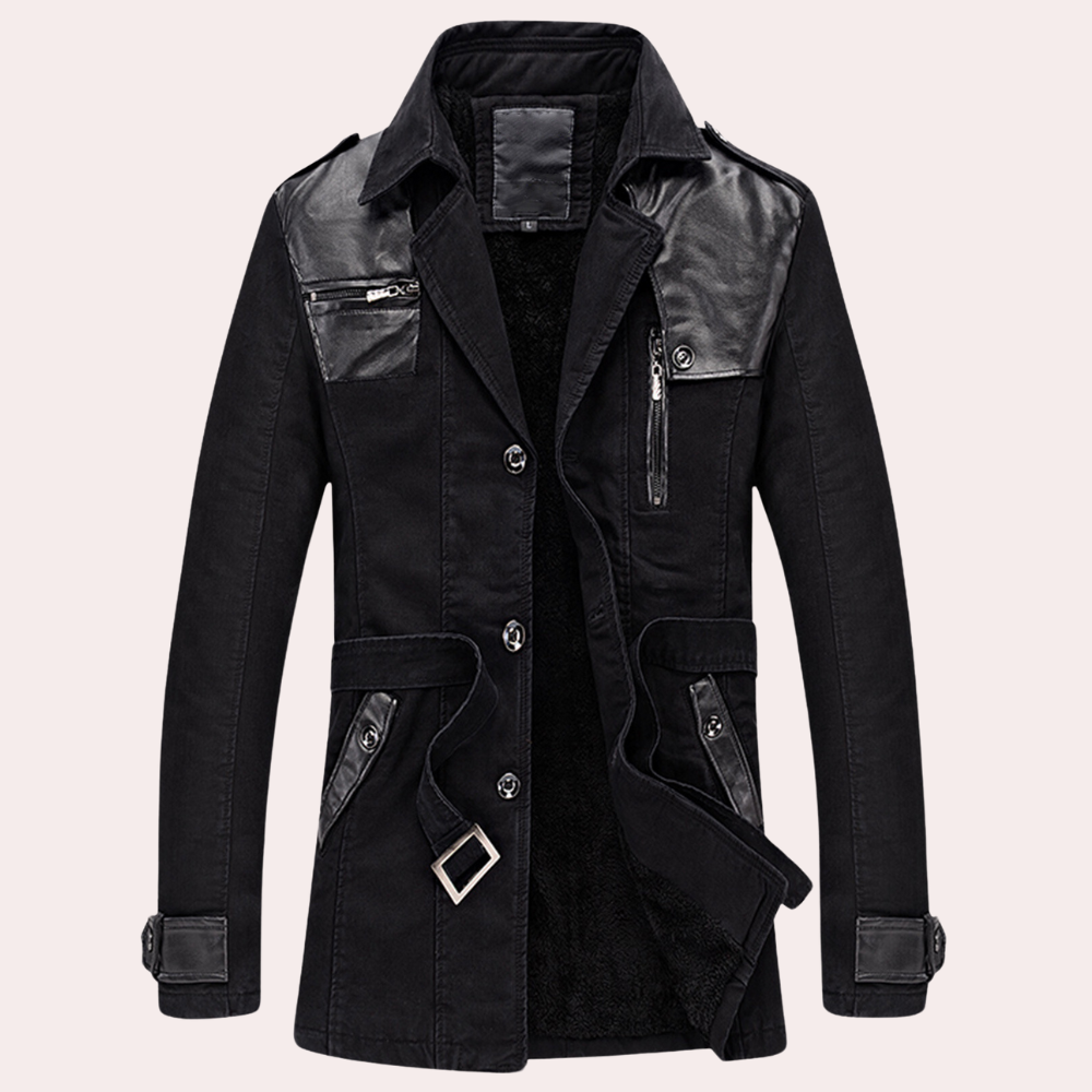 YVAN - Light Summer Trench Coat for Men
