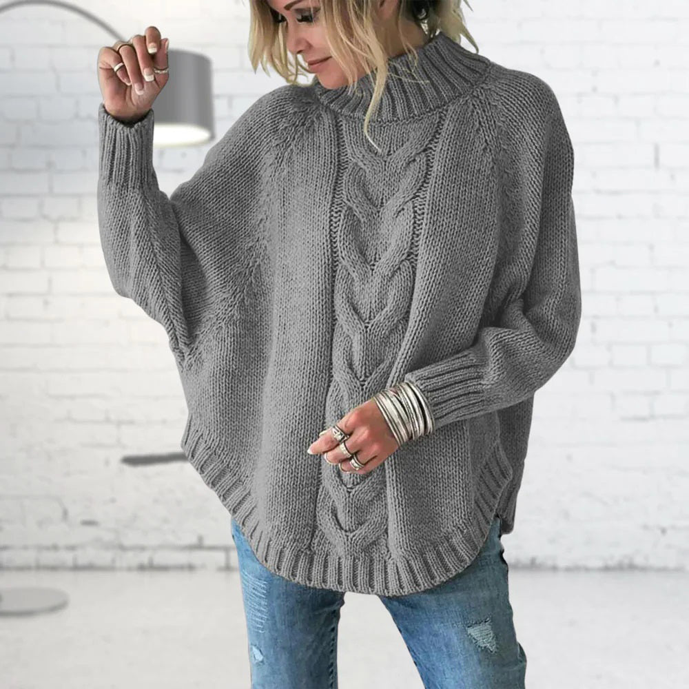 VERICA - Long Chunky Knit Summer Jumper for Women