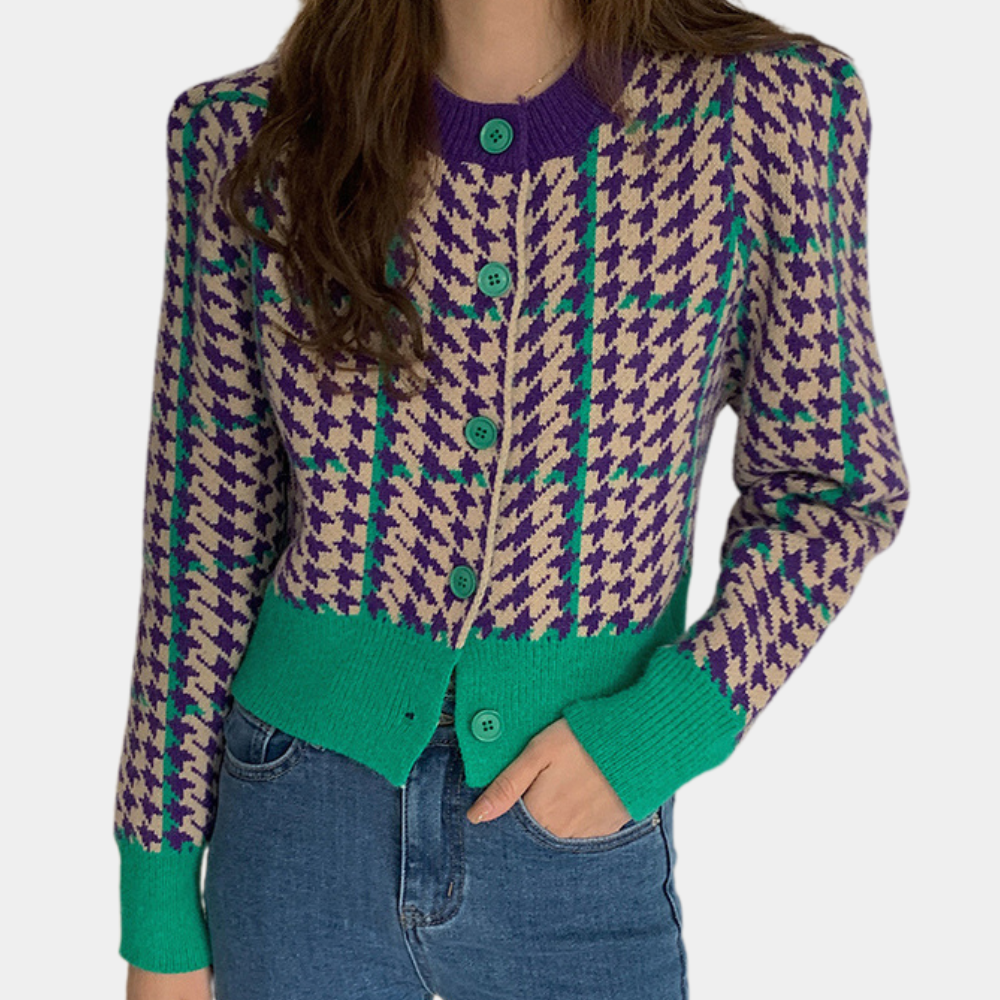 CLAUDETTA - Refined Summer Cardigan for Women