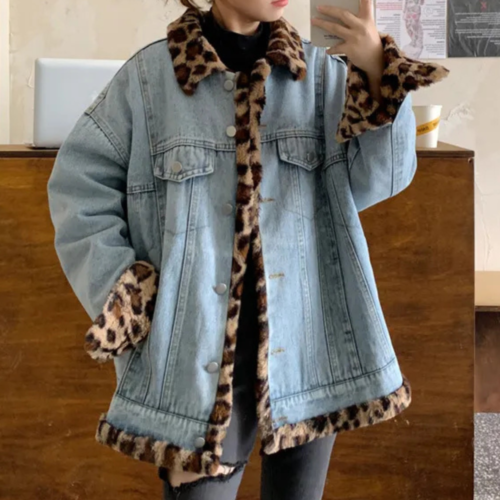 CALISSA - Trendy Denim Summer Jacket for Women