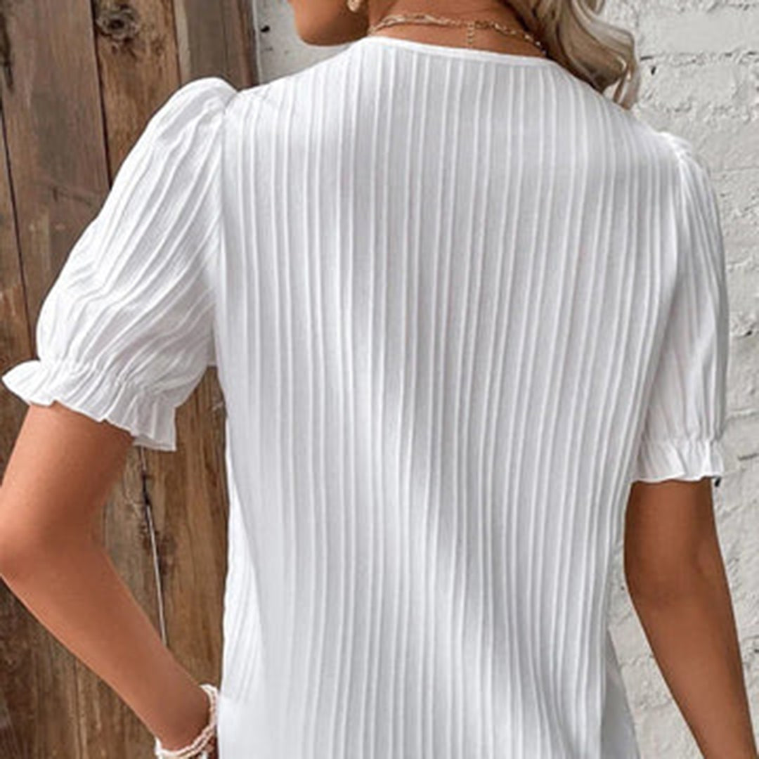 ASTRID - Fashionable Summer Blouse for Sunny Days