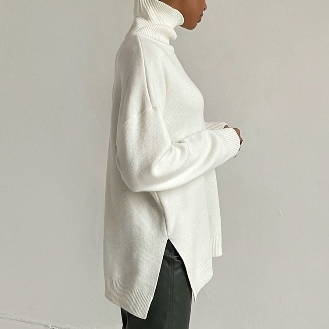 AALIYAH - Stylish Side Split Summer Sweater