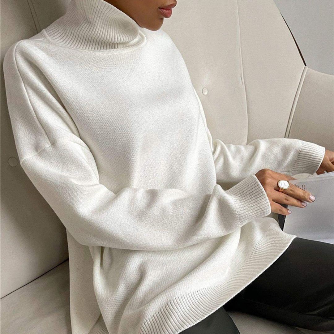 AALIYAH - Stylish Side Split Summer Sweater