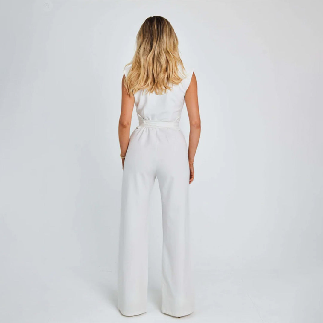 ANASTASIA - Fashionable Summer Jumpsuit with Loose Legs