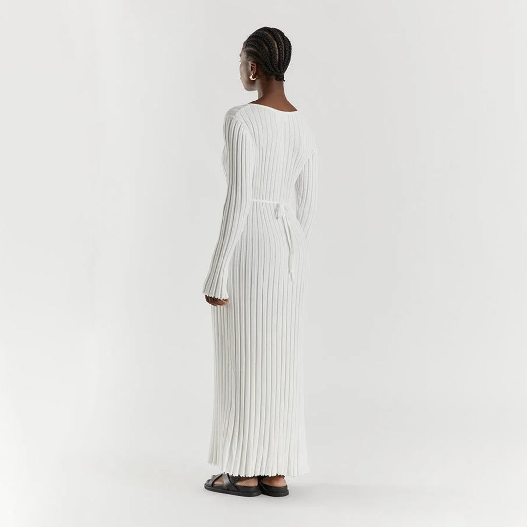 ABIGAIL - Airy knitted maxi summer dress