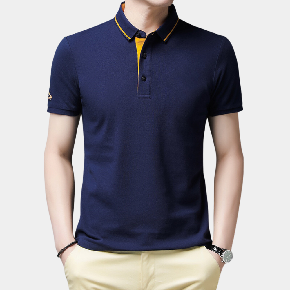 Zanda - Summer Polo Shirt with Short Sleeves