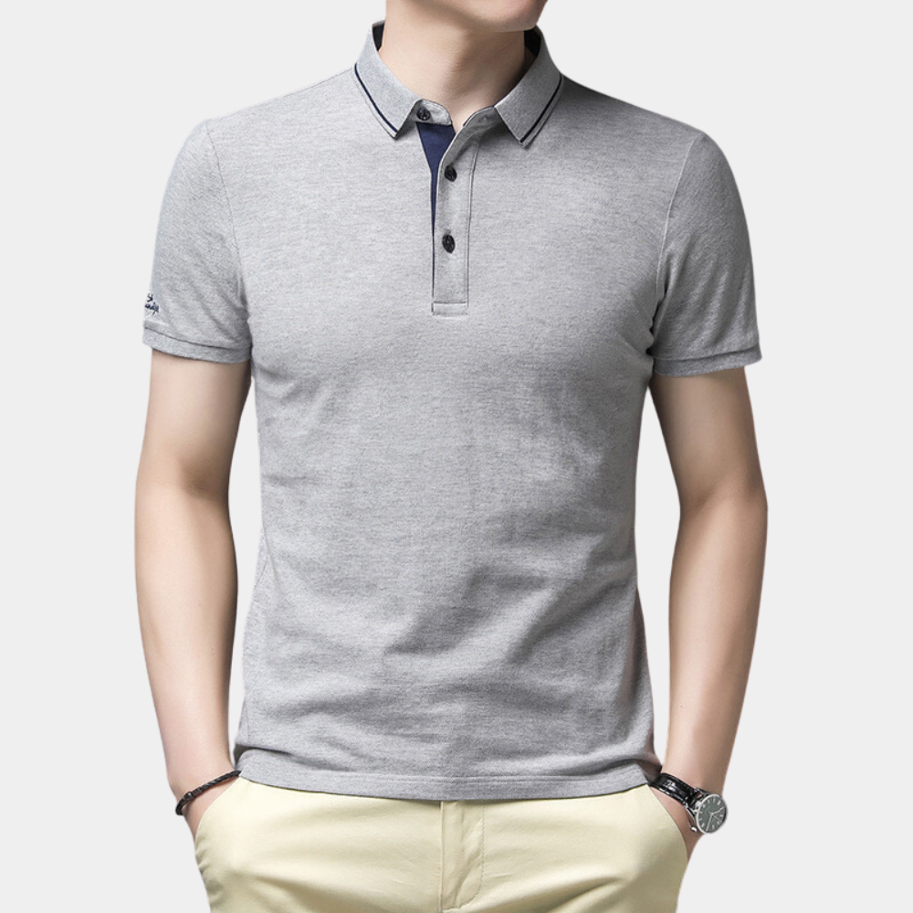 Zanda - Summer Polo Shirt with Short Sleeves