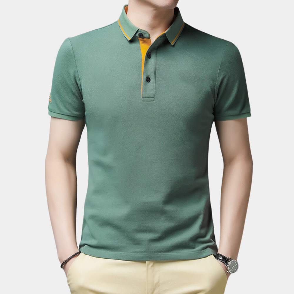 Zanda - Summer Polo Shirt with Short Sleeves