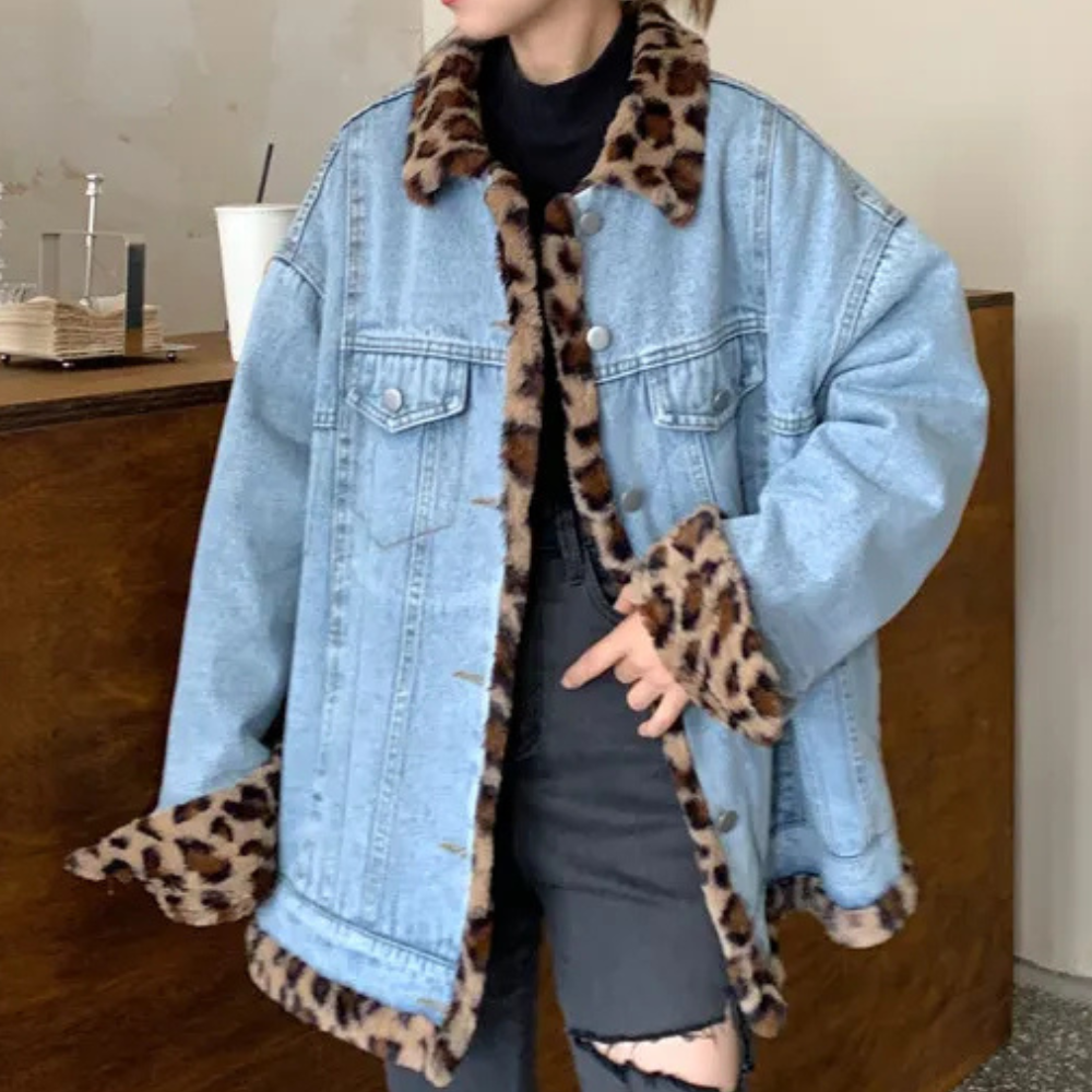 CALISSA - Trendy Denim Summer Jacket for Women