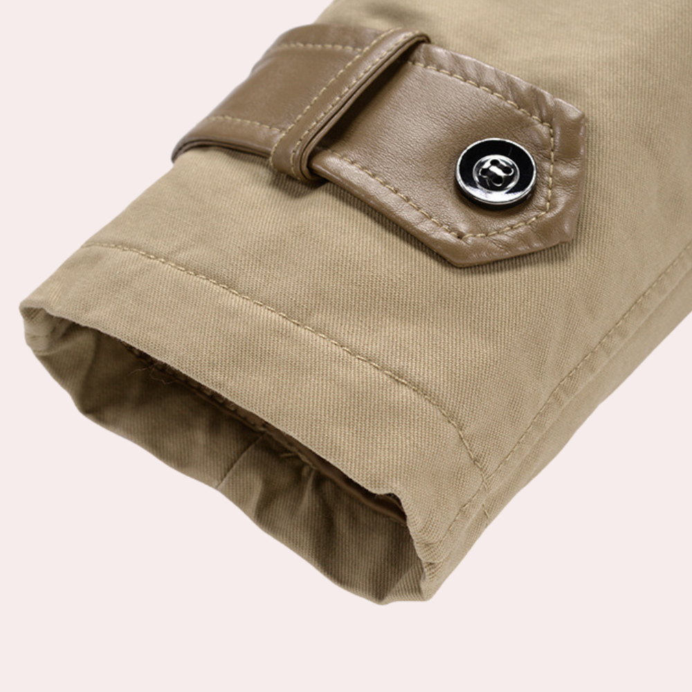 YVAN - Light Summer Trench Coat for Men