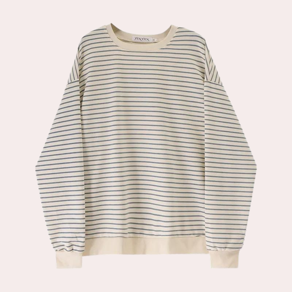 CHERYL - Comfortable Striped Summer Sweatshirt for Women