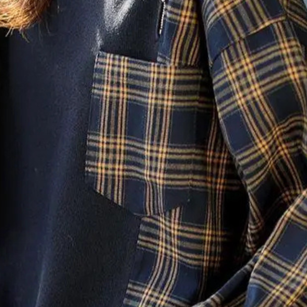 AMELY - Refined Summer Check Jumper for Women