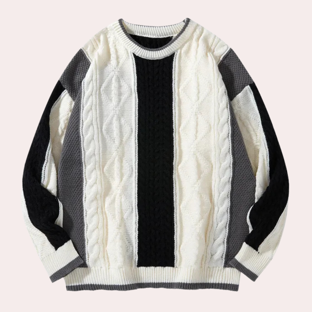 WALTER - Trendy Knitted Summer Jumper for Men