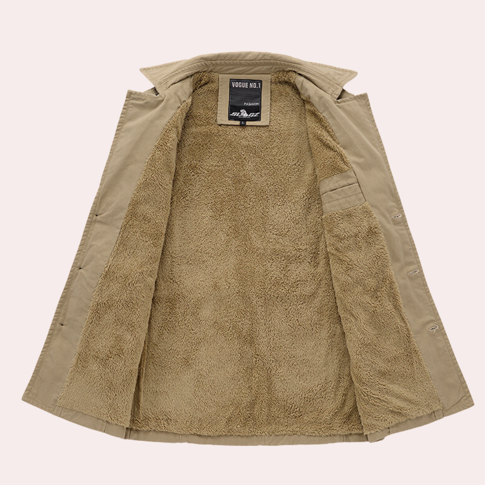 YVAN - Light Summer Trench Coat for Men